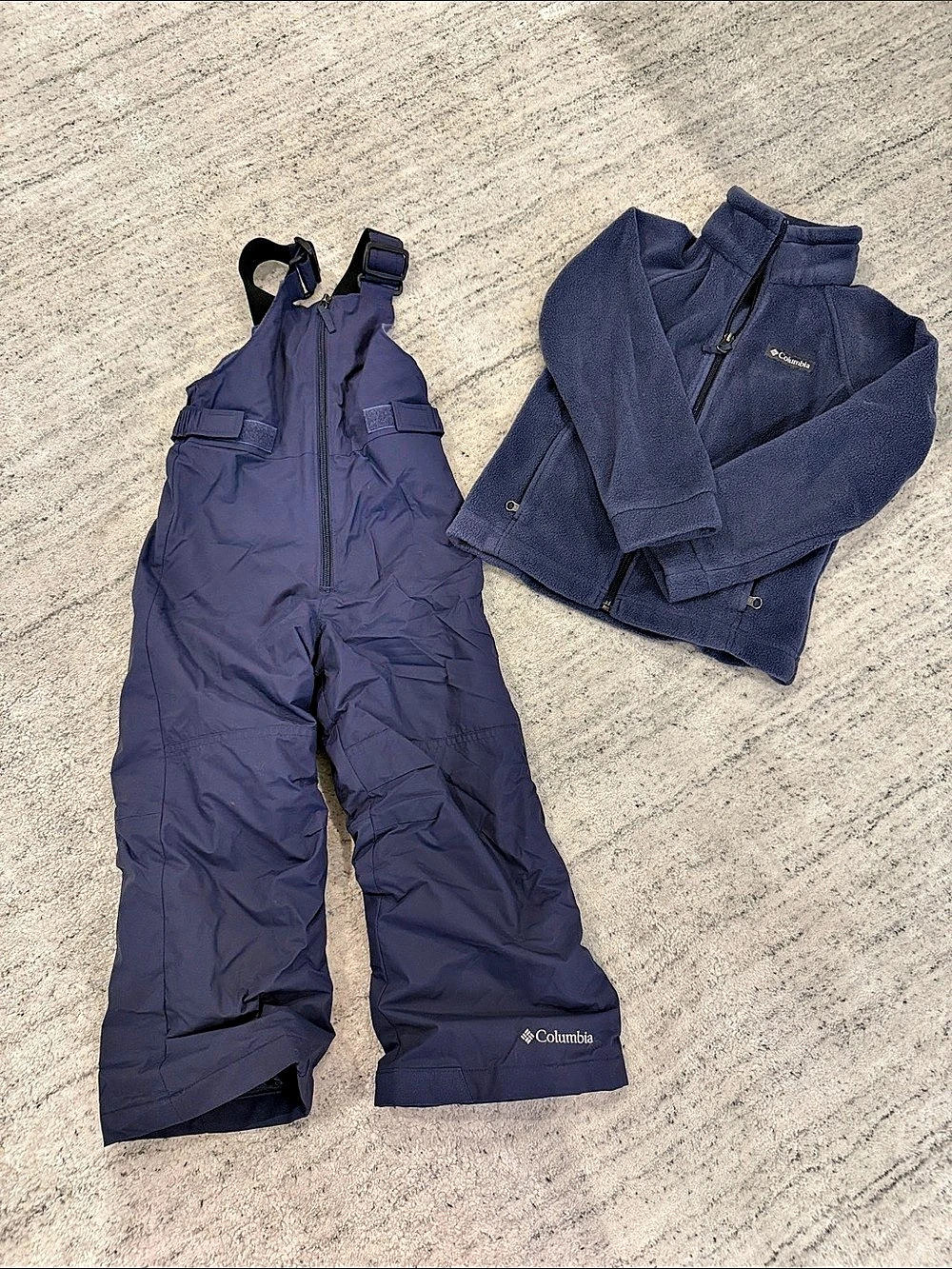 Columbia Boy’s Snow Jacket & Bib Pants Blue XXS (4/5)
